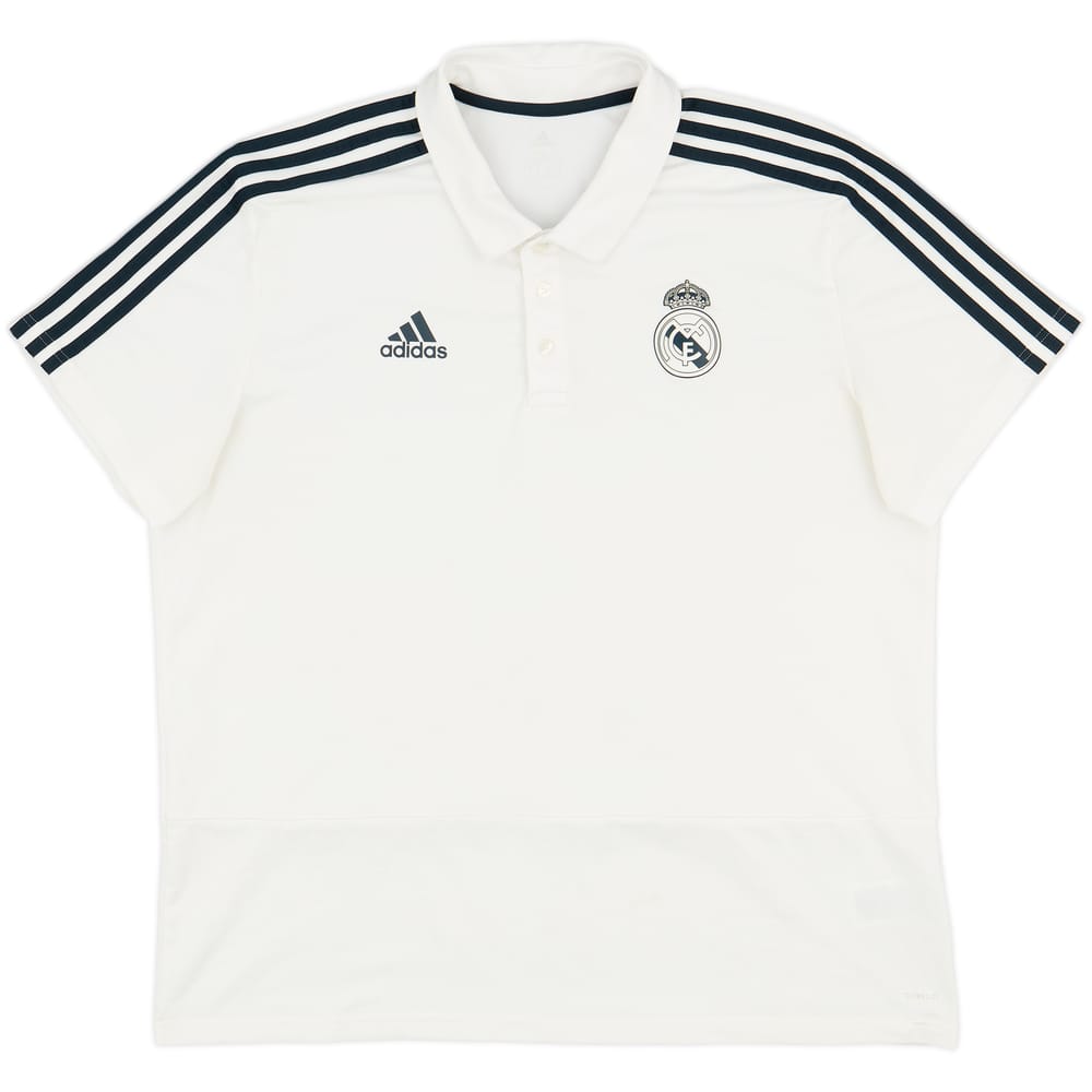2018-19 Real Madrid adidas Polo Shirt - 9/10 - (XXL)
