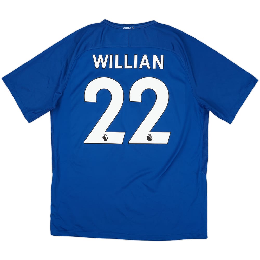 2017-18 Chelsea Home Shirt Willian #22 - 7/10 - (XL)