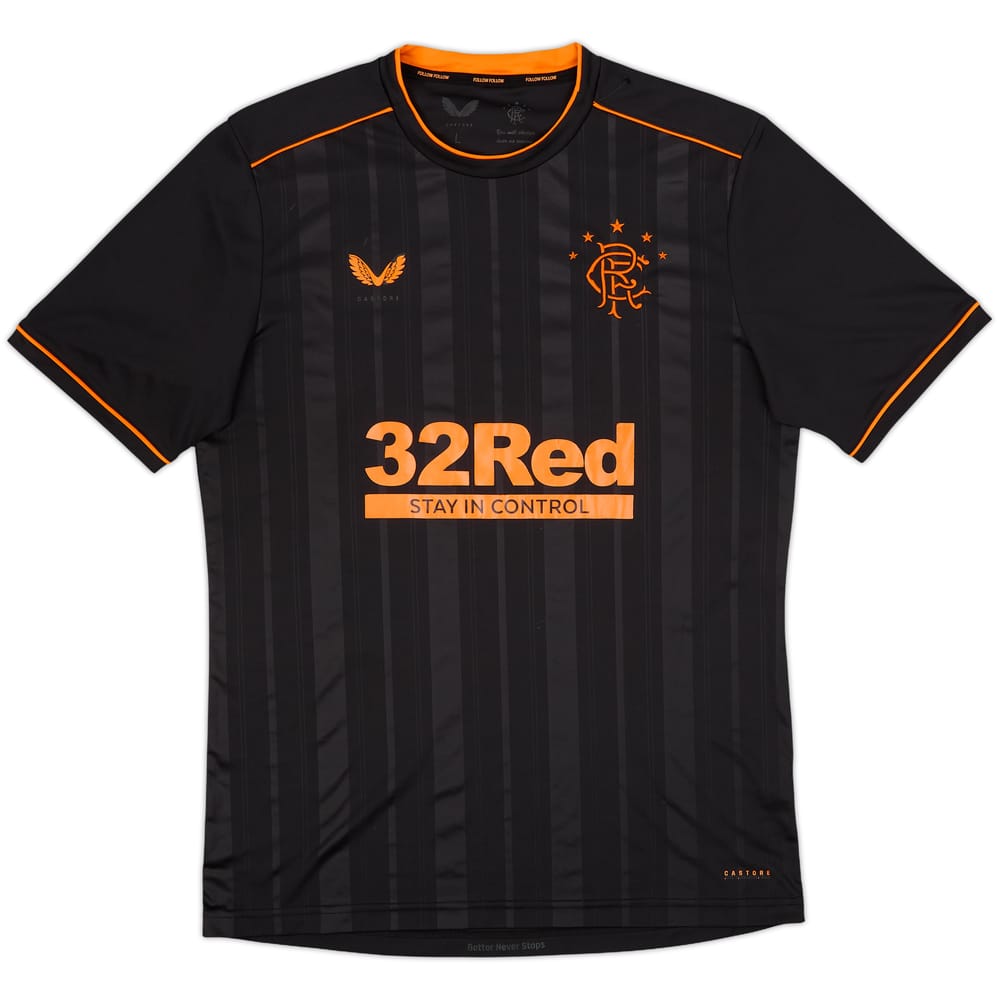 2020-21 Rangers Third Shirt - 4/10 - (L)