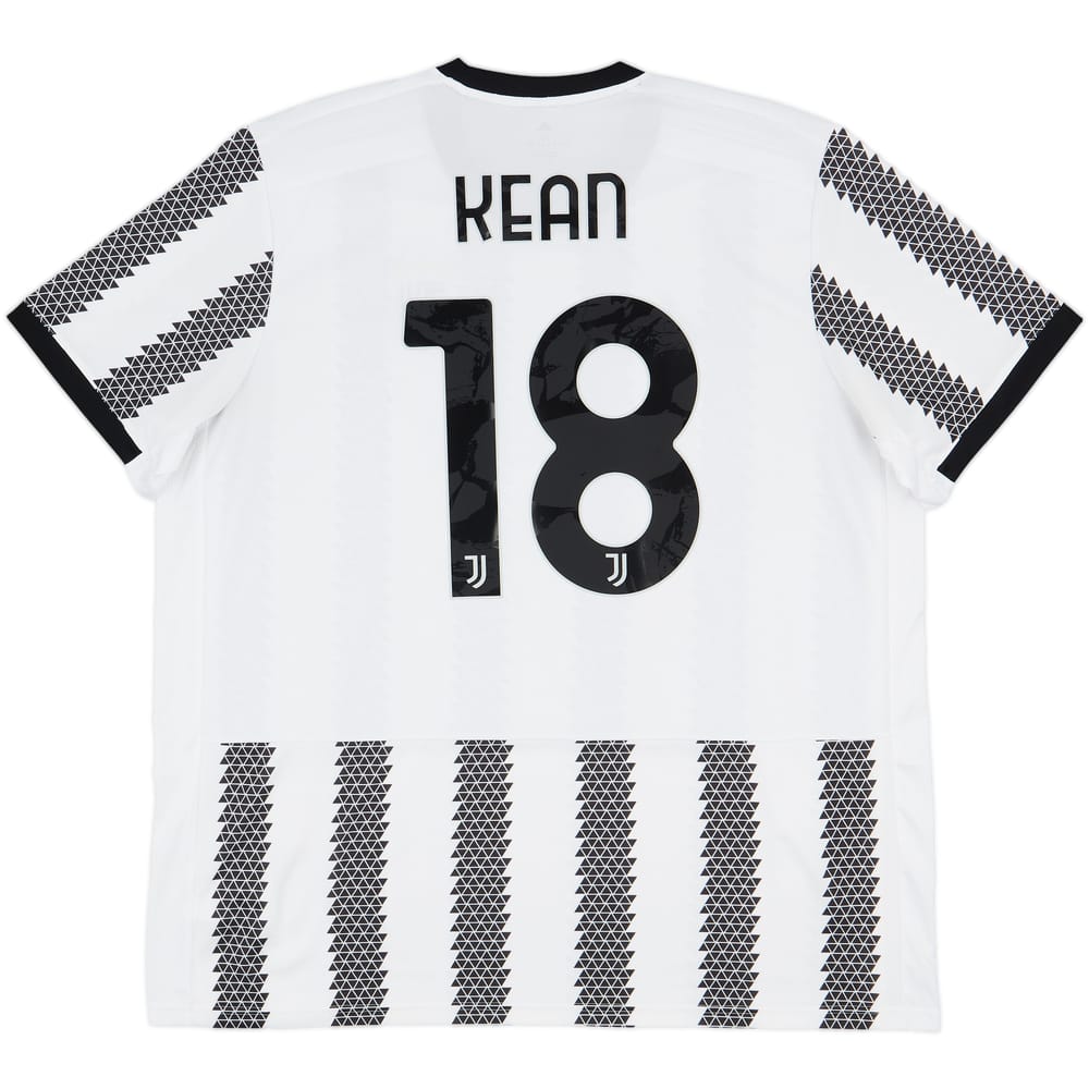 2022-23 Juventus Home Shirt Kean #18 - 9/10 - (XXL)