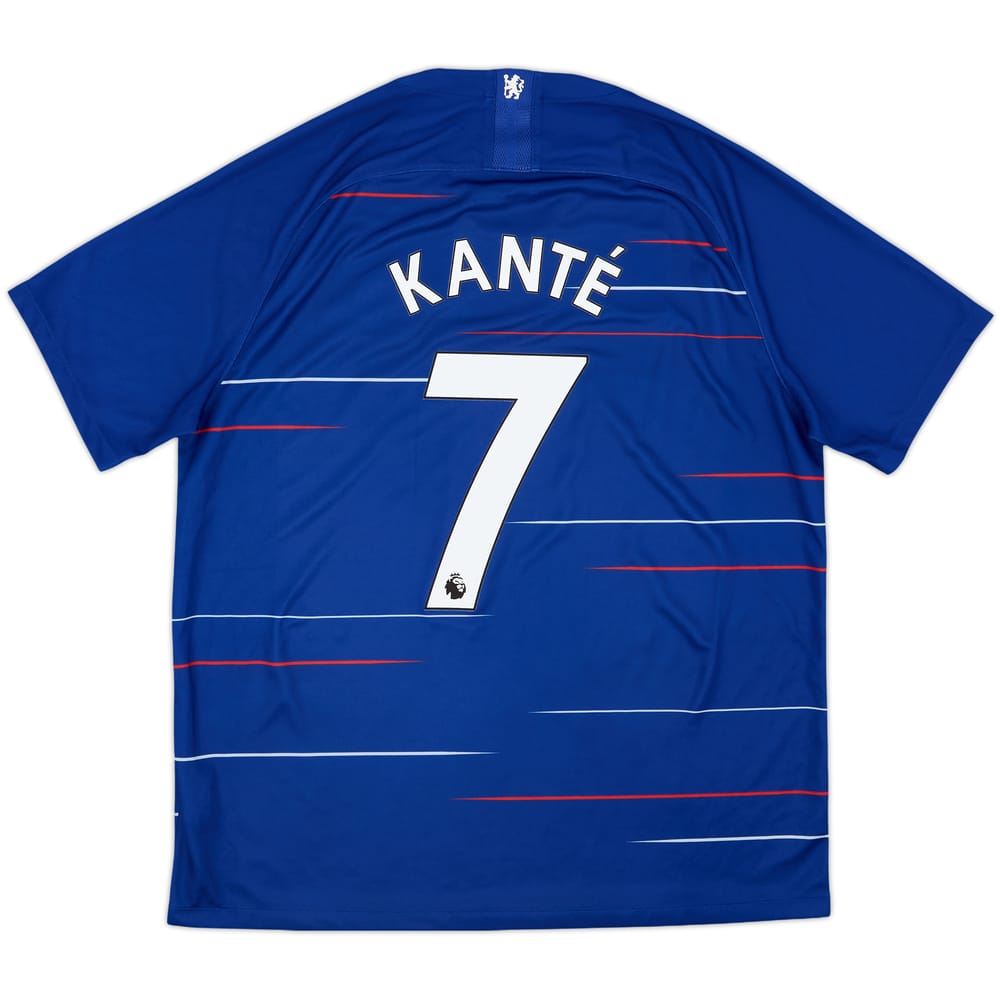 2018-19 Chelsea Home Shirt Kante #7 - 9/10 - (XL)
