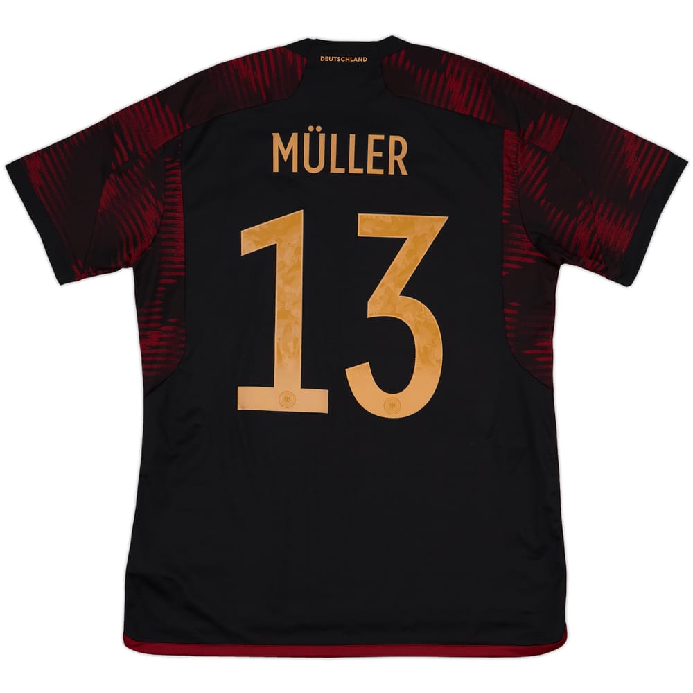 2022-23 Germany Away Shirt Muller #13 - 7/10 - (L)