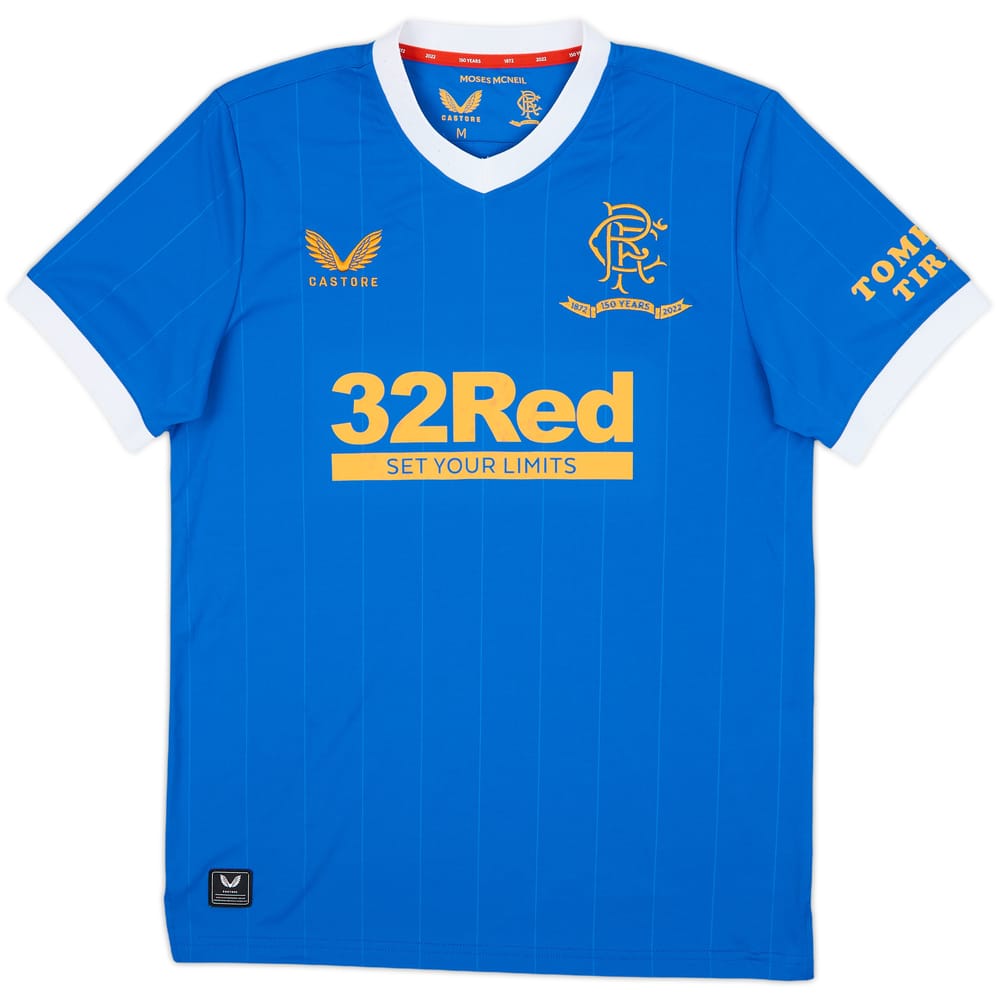 2021-22 Rangers Home Shirt - 5/10 - (M)