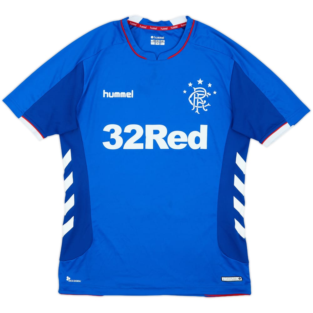 2018-19 Rangers Home Shirt - 8/10 - (M)