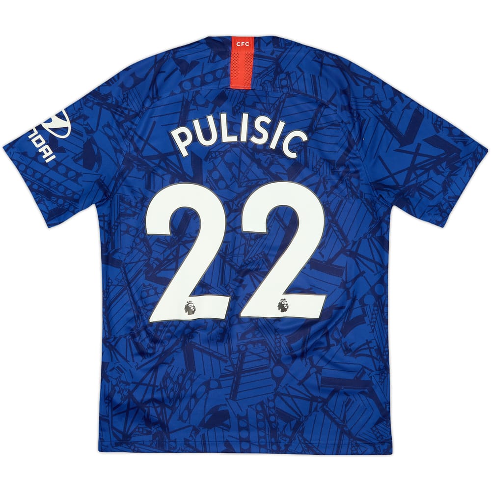 2019-20 Chelsea Home Shirt Pulisic #22 - 8/10 - (M)