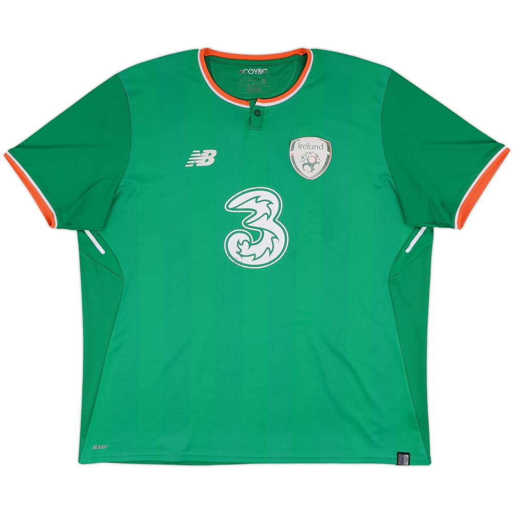 2017-18 Ireland Home Shirt - 5/10 - (XXL)