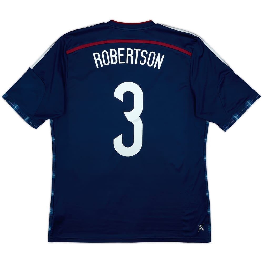 2014-15 Scotland Home Shirt Robertson #3 - 8/10 - (L)
