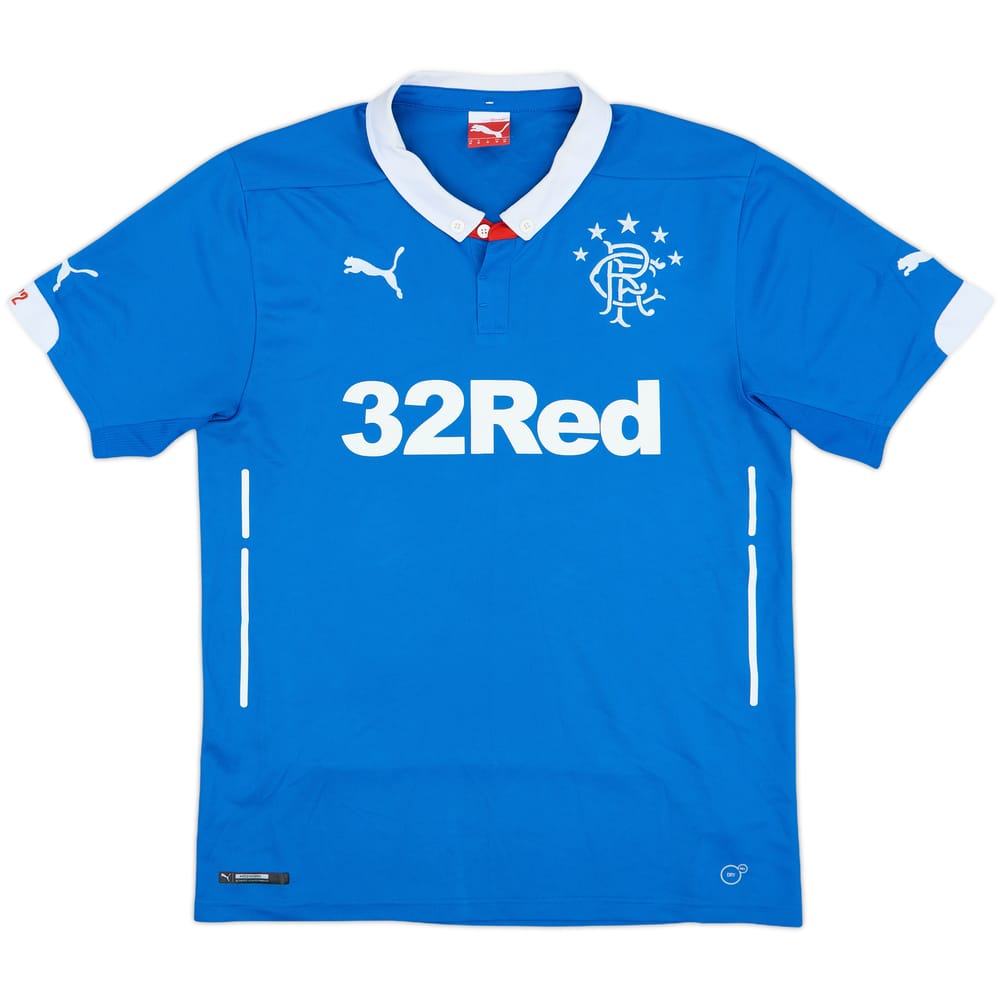 2014-15 Rangers Home Shirt - 9/10 - (M)