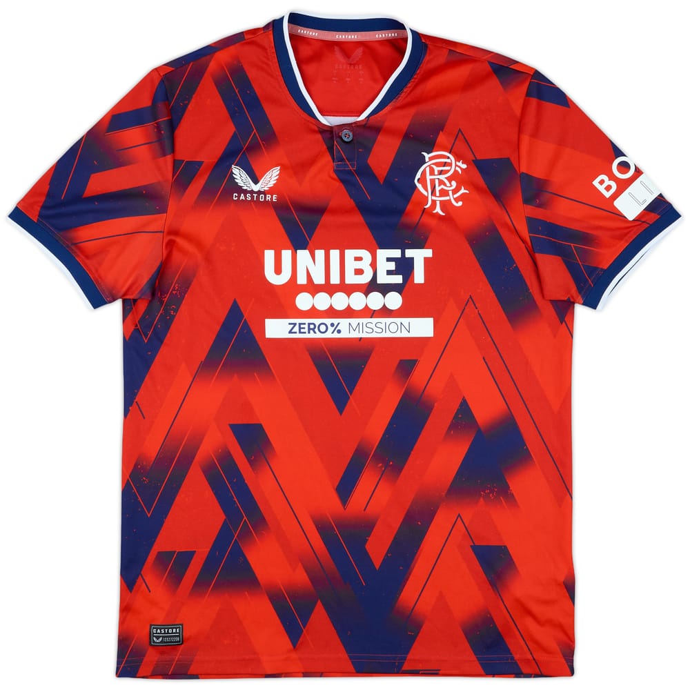 2023-24 Rangers Fourth Shirt - 8/10 - (L)