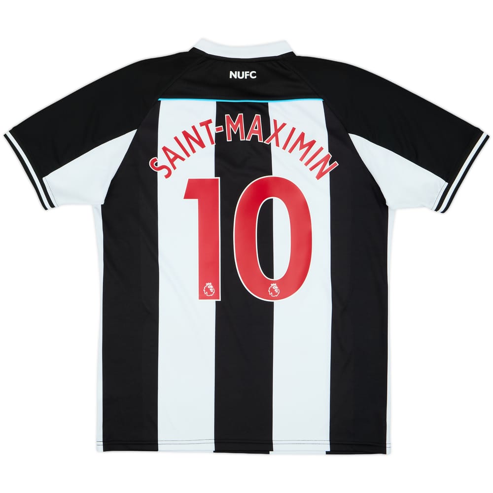 2021-22 Newcastle Home Shirt Saint-Maximin #10 - 6/10 - (XL)