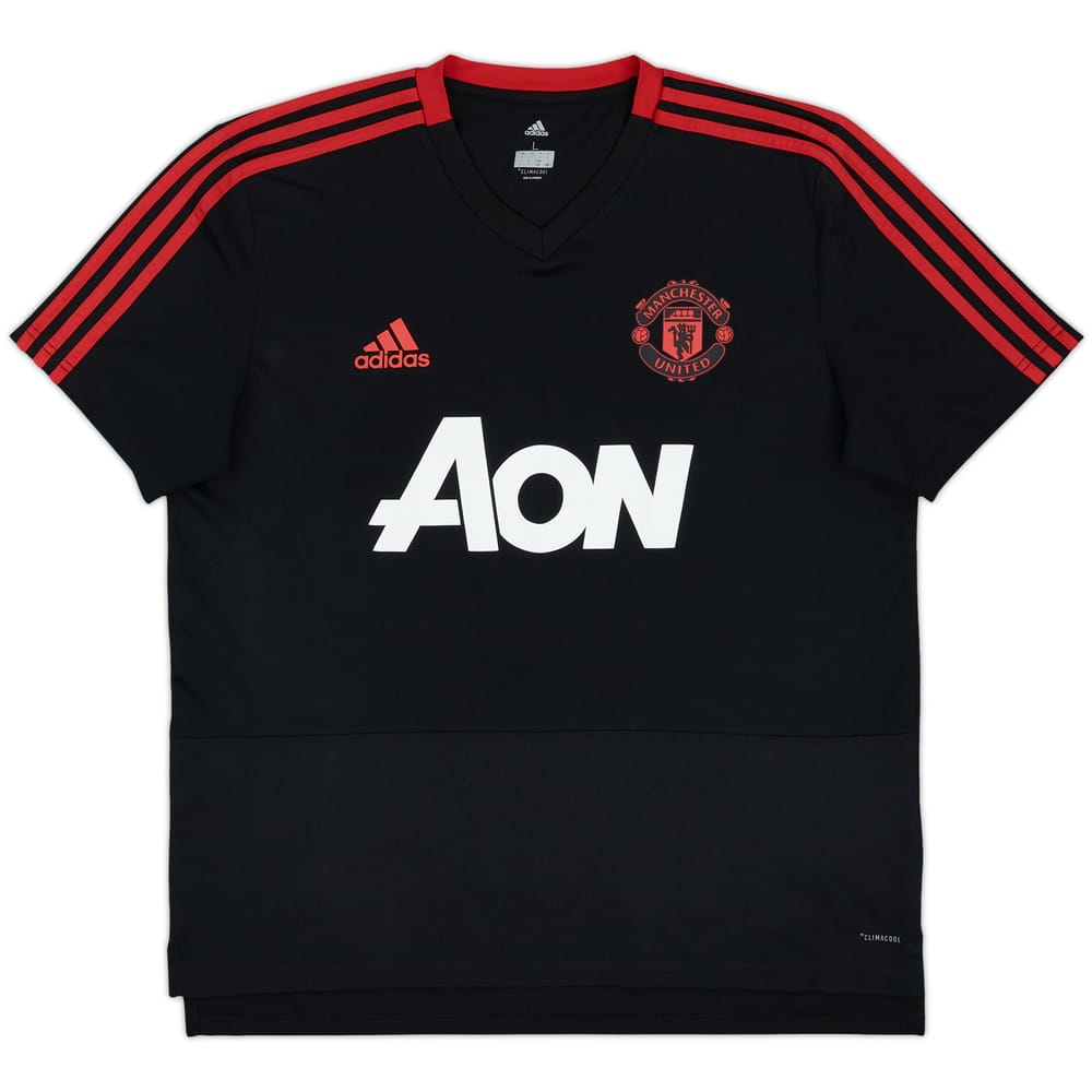 2018-19 Manchester United adidas Training Shirt - 9/10 - (L)