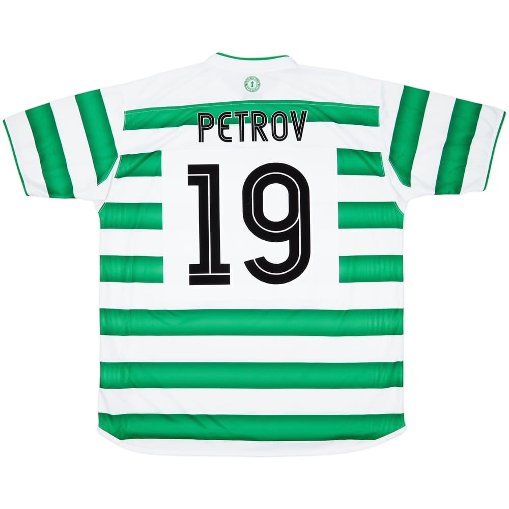 2003-04 Celtic Home Shirt Petrov #19 - 5/10 - (XL)