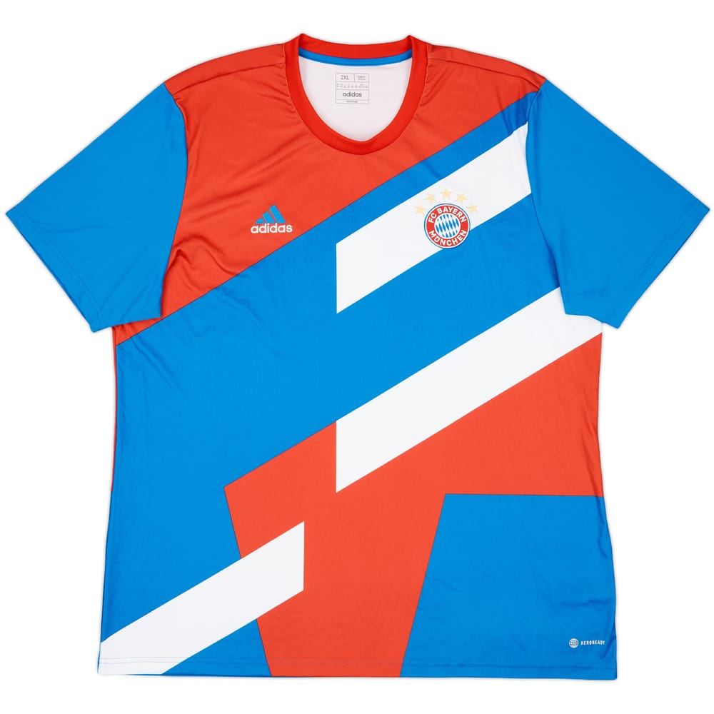 2022-23 Bayern Munich adidas Training Shirt - 7/10 - (XXL)