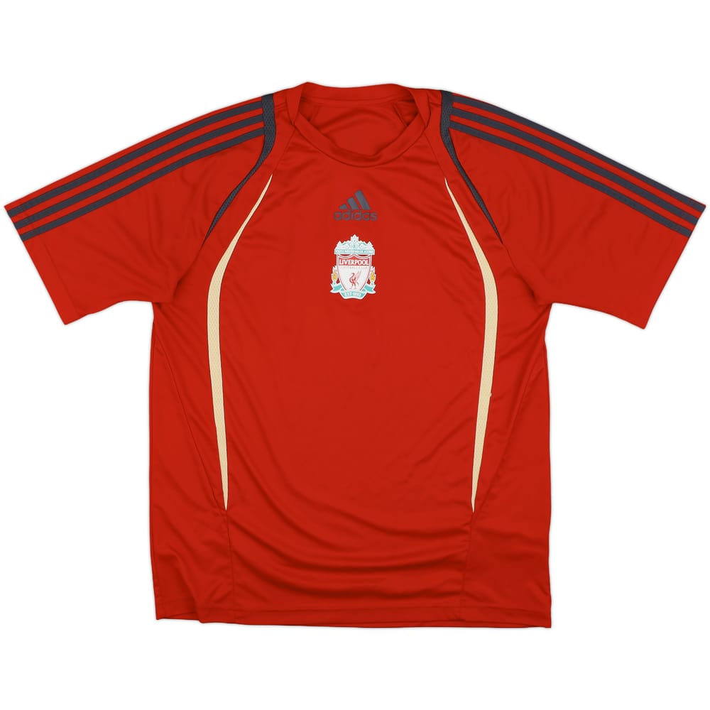 2009-10 Liverpool adidas Training Shirt - 8/10 - (L)