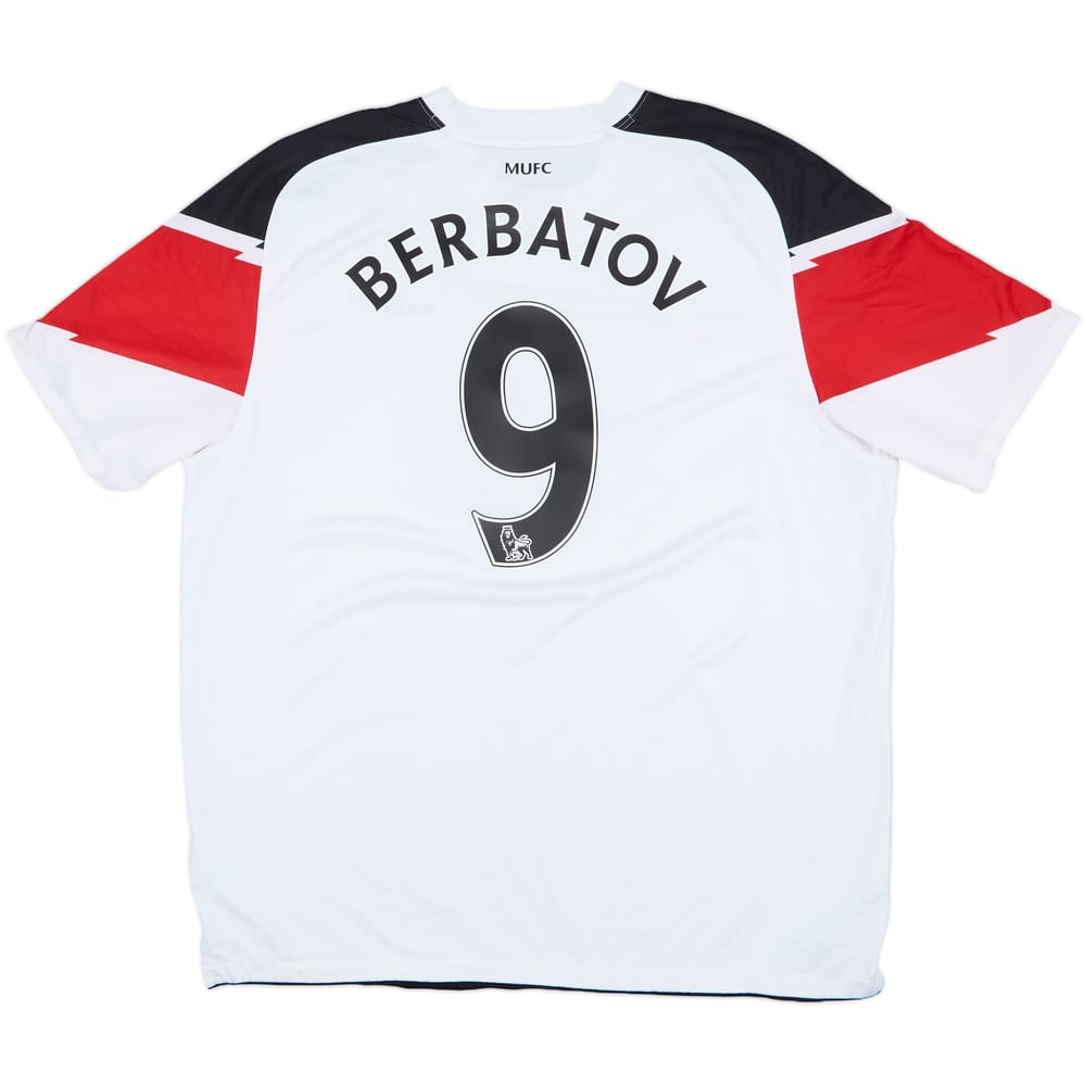 2010-12 Manchester United Away Shirt Berbatov #9 - 5/10 - (XL)