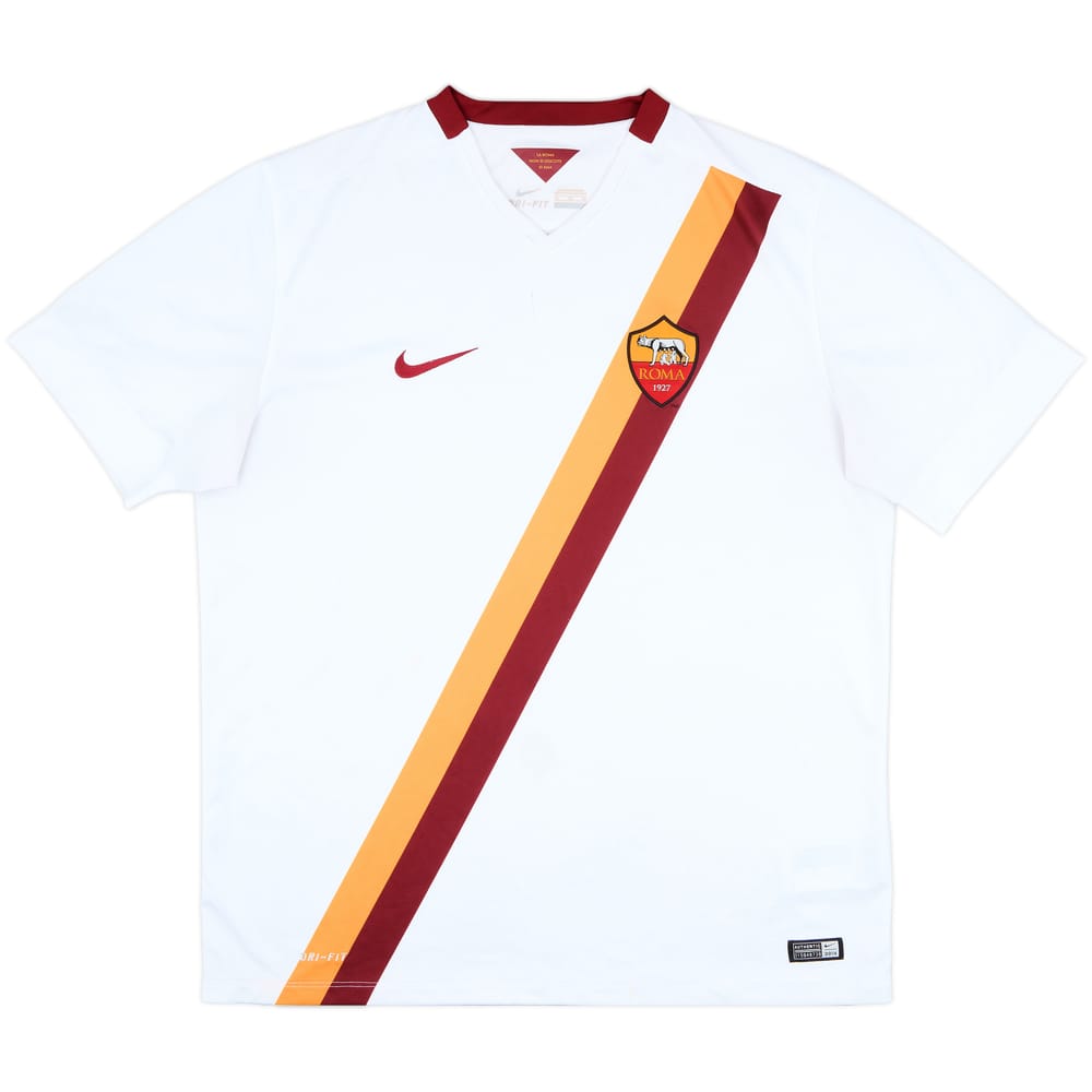 2014-15 Roma Away Shirt - 5/10 - (XL)