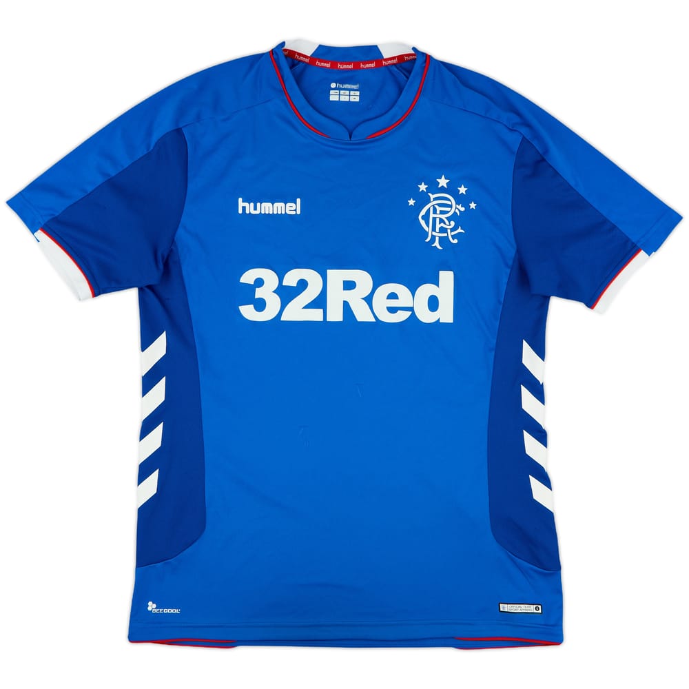2018-19 Rangers Home Shirt - 8/10 - (L)