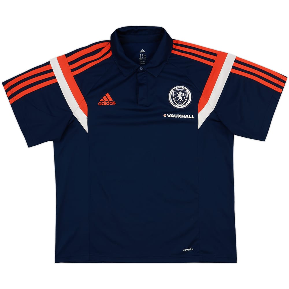 2013-14 Scotland adidas Polo Shirt - 7/10 - (XL)