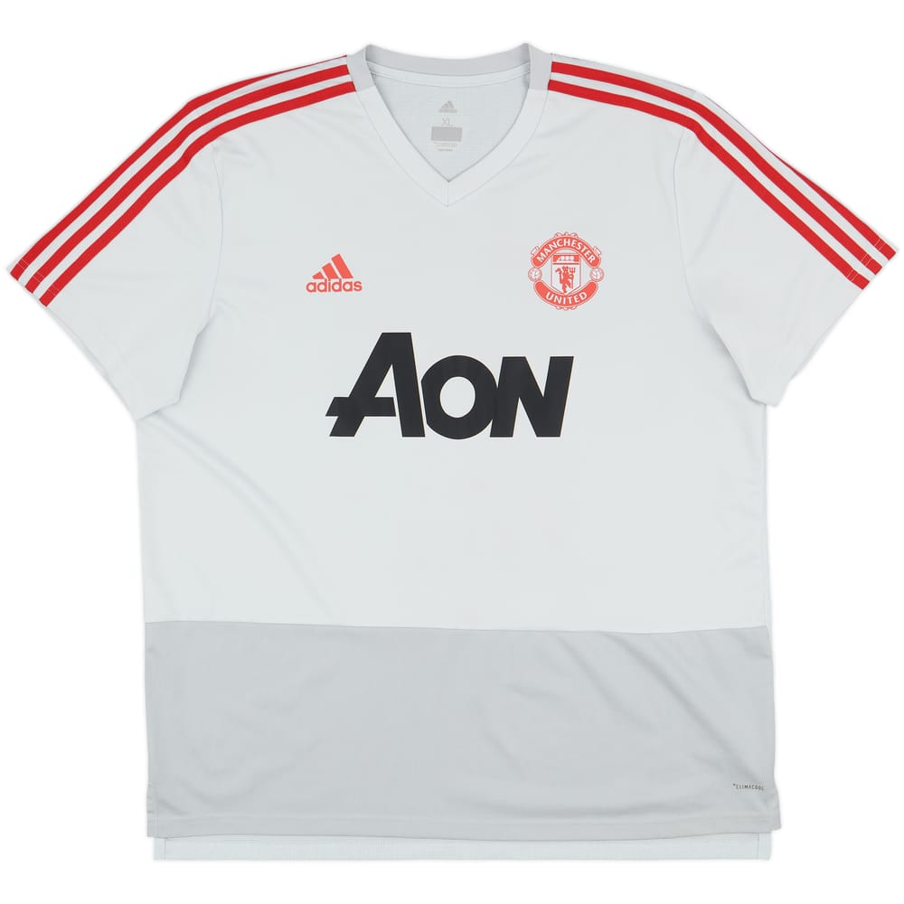 2018-19 Manchester United adidas Training Shirt - 9/10 - (XL)