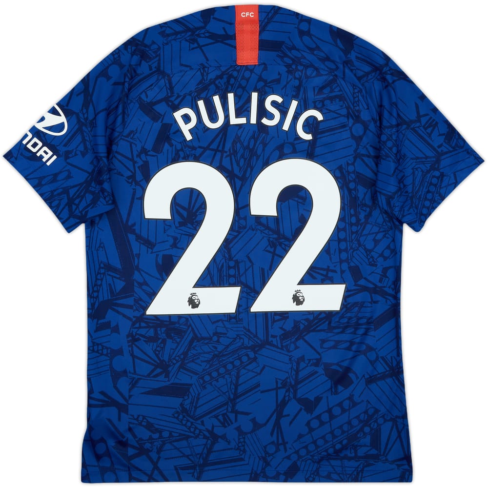 2019-20 Chelsea Home Shirt Pulisic #22 - 8/10 - (M)
