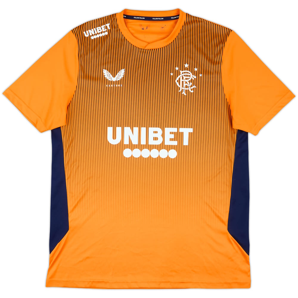 2022-23 Rangers Castore Training Shirt - 8/10 - (L)