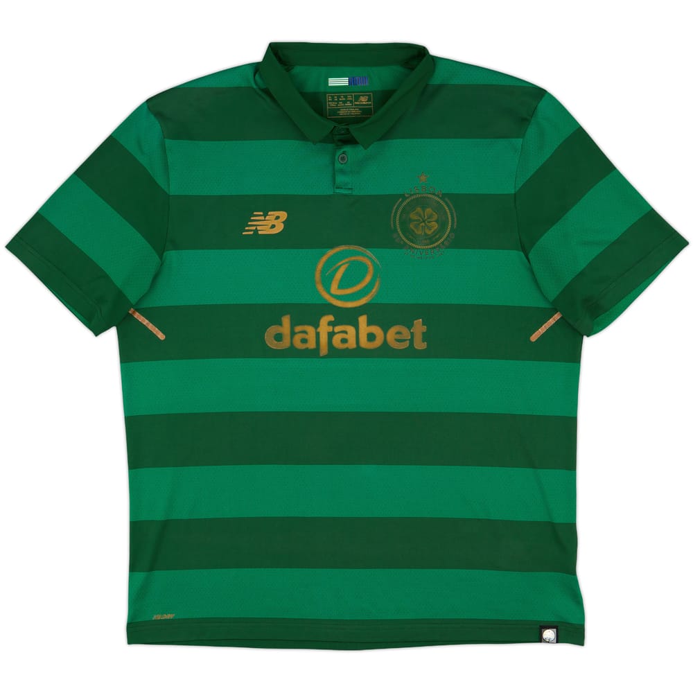 2017-18 Celtic 'Lisbon Lions 50th Anniversary' Away Shirt - 6/10 - (XL)
