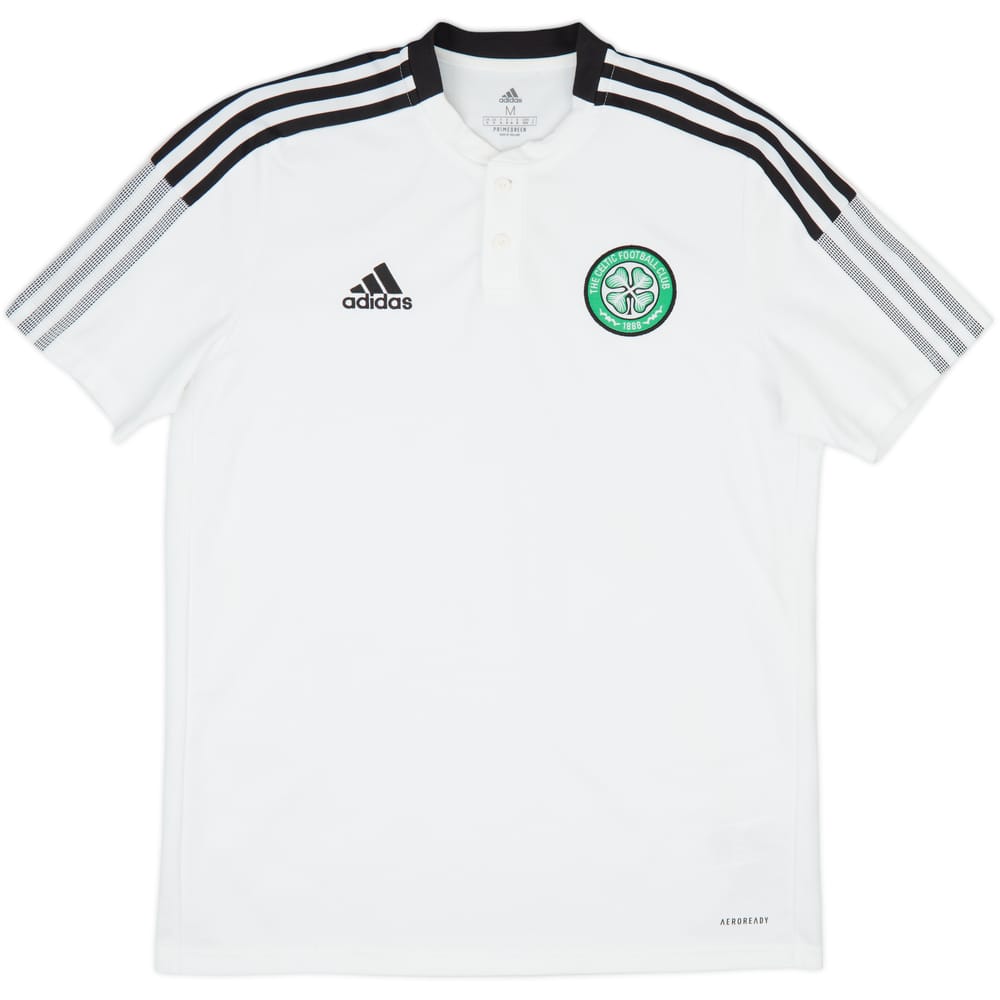 2021-22 Celtic adidas Polo Shirt - 7/10 - (M)