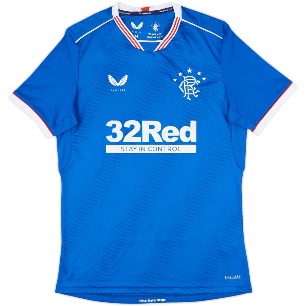 2020-21 Rangers Home Shirt - 5/10 - (M)