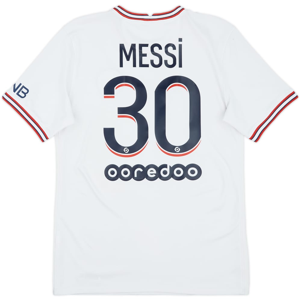 2021-22 Paris Saint-Germain Fourth Shirt Messi #30 - 7/10 - (S)