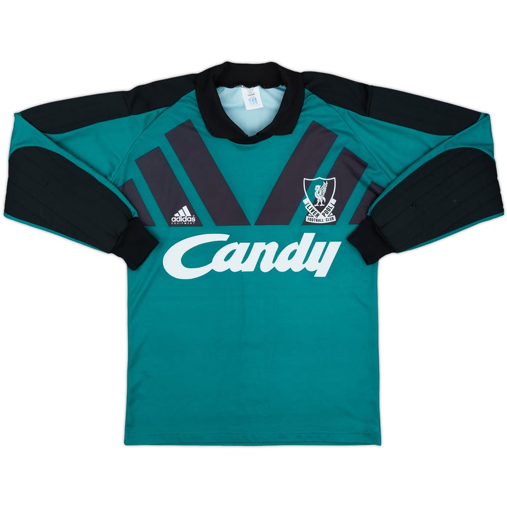 1992-93 Liverpool GK Shirt - 9/10 - (S)