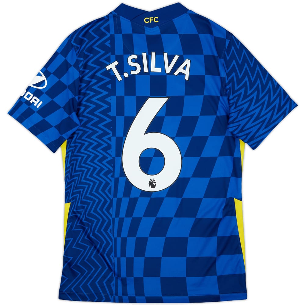 2021-22 Chelsea Home Shirt T.Silva #6 - 9/10 - (S)