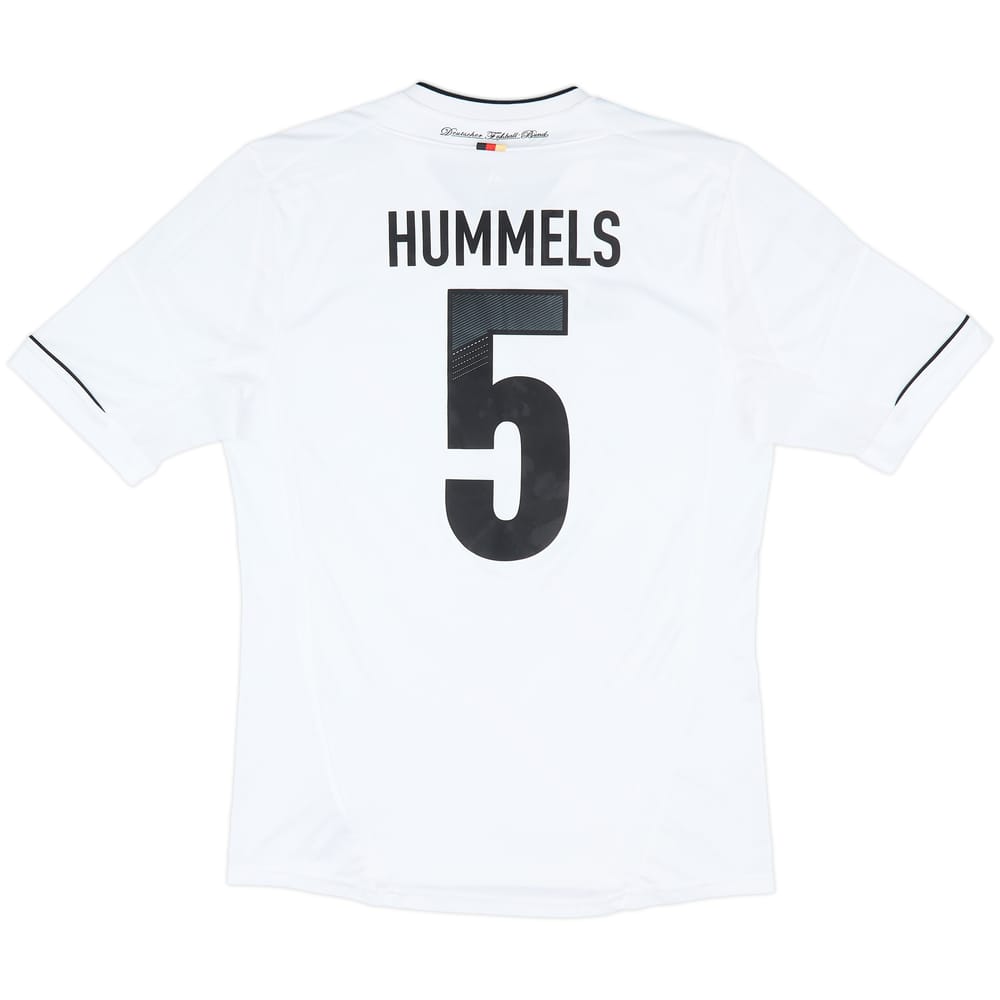 2012-13 Germany Home Shirt Hummels #5 - 8/10 - (M)