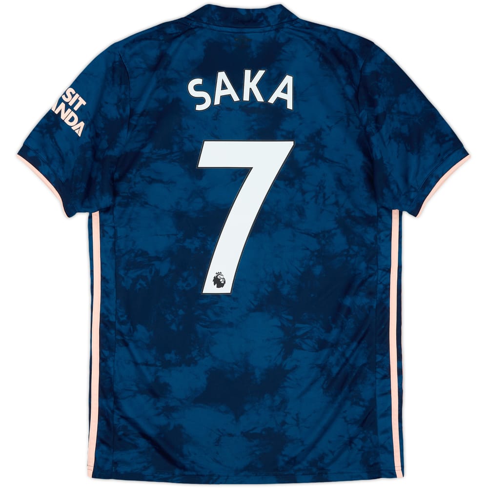 2020-21 Arsenal Third Shirt Saka #7 - 9/10 - (S)