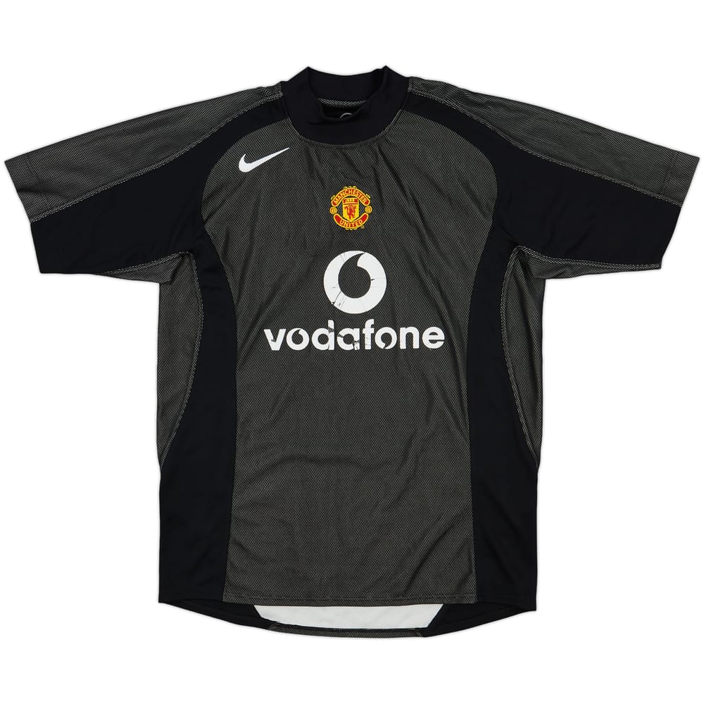 2004-05 Manchester United S/S GK Shirt - 4/10 - (L)