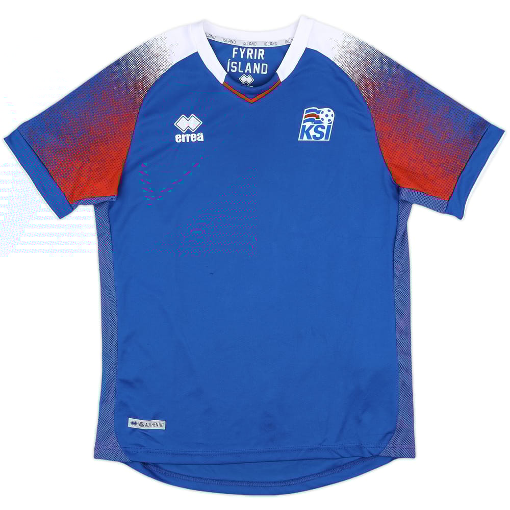 2018-19 Iceland Home Shirt - 8/10 - (L)