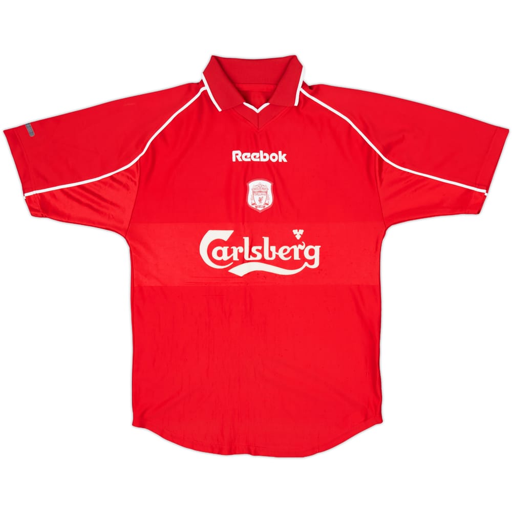 2000-02 Liverpool Home Shirt - 4/10 - (Y)