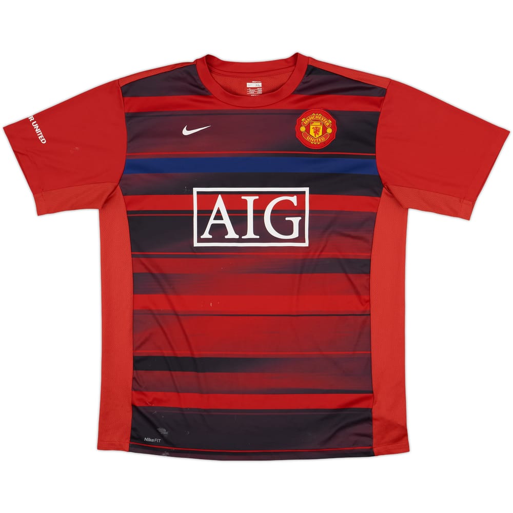 2009-10 Manchester United Nike Training Shirt - 6/10 - (XL)