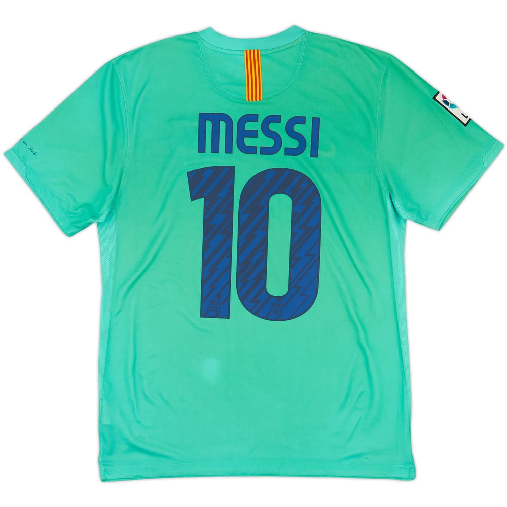 2010-11 Barcelona Away Shirt Messi #10 - 5/10 - (M)