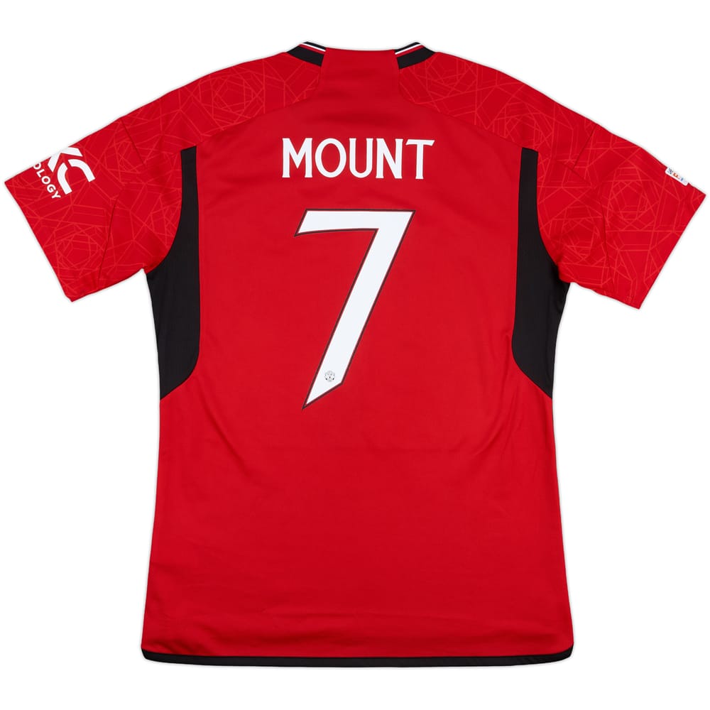 2023-24 Manchester United Home Shirt Mount #7 - 10/10 - (L)