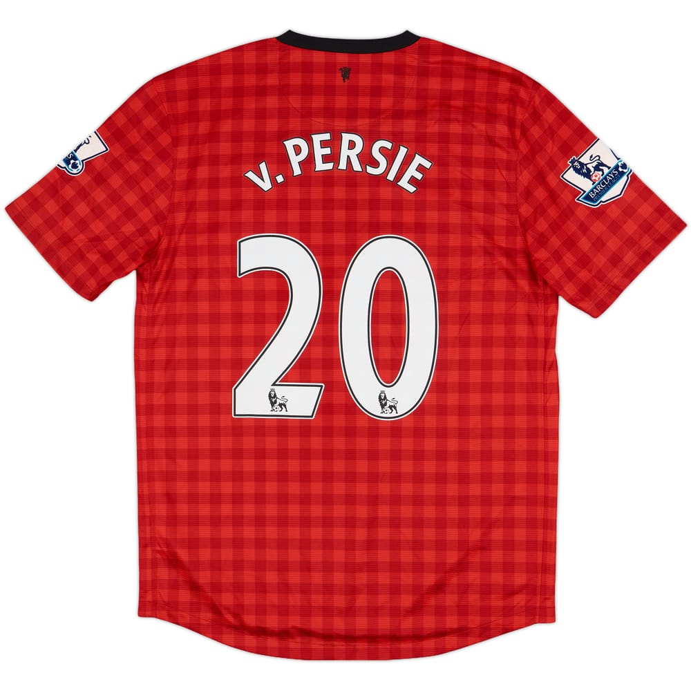 2012-13 Manchester United Home Shirt v.Persie #20 - 7/10 - (M)