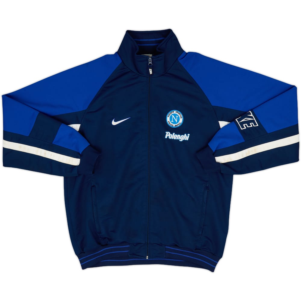1997-98 Napoli Nike Track Jacket - 7/10 - (M)