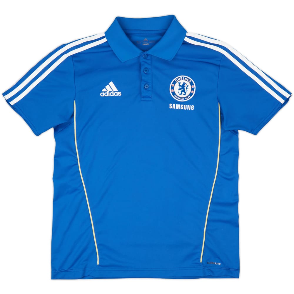 2011-12 Chelsea adidas Polo Shirt - 8/10 - (M)