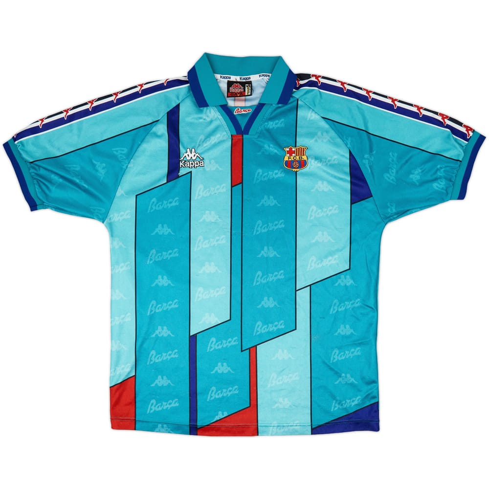 1995-97 Barcelona Away Shirt - 6/10 - (XL)