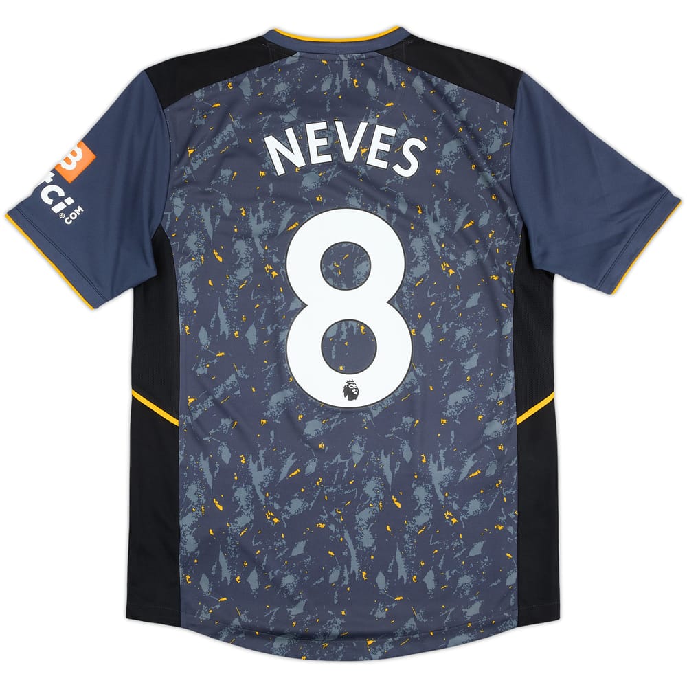 2021-22 Wolves Away Shirt Neves #8 - 8/10 - (M)