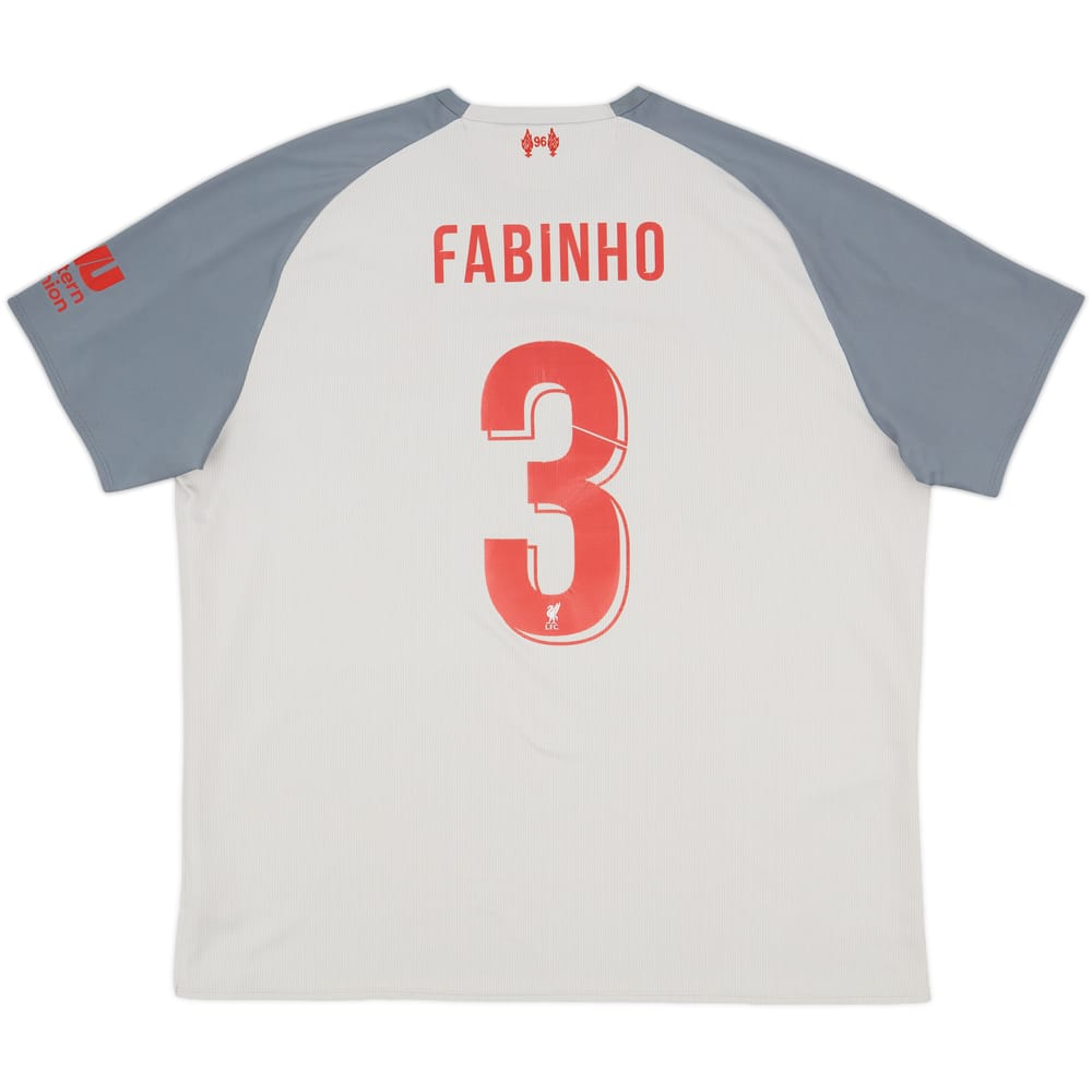 2018-19 Liverpool Third Shirt Fabinho #3 - 6/10 - (XXL)