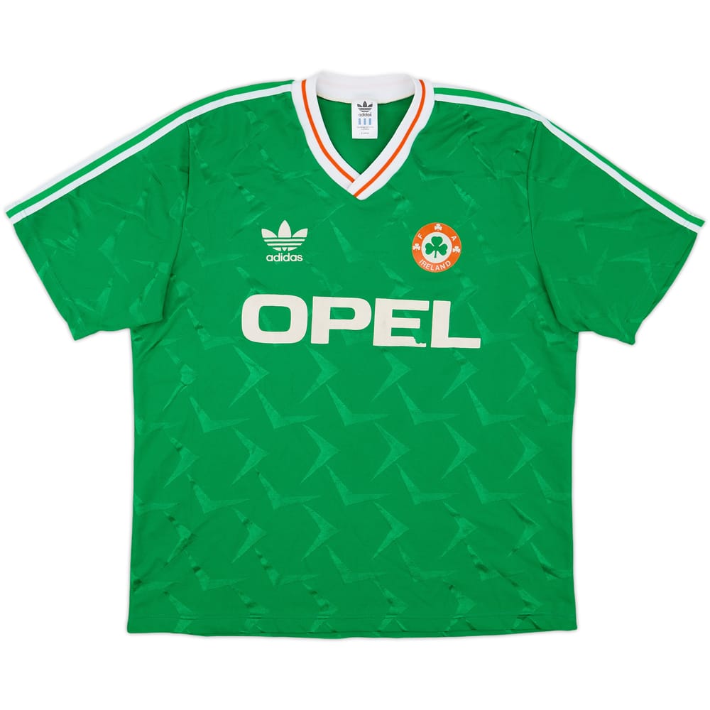 1990-92 Ireland Home Shirt - 6/10 - (XL)