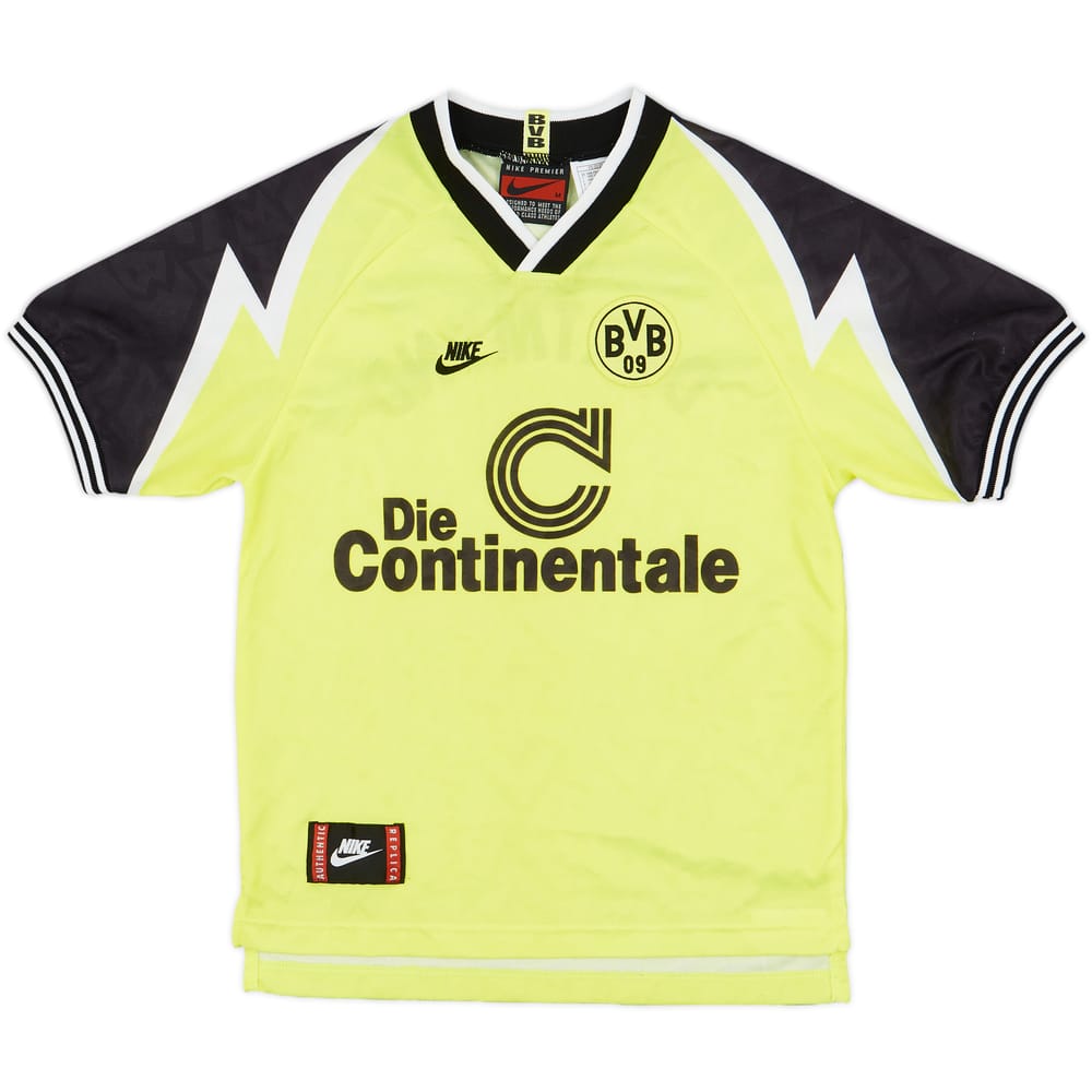 1995-96 Borussia Dortmund Home Shirt - 9/10 - (M.Boys)