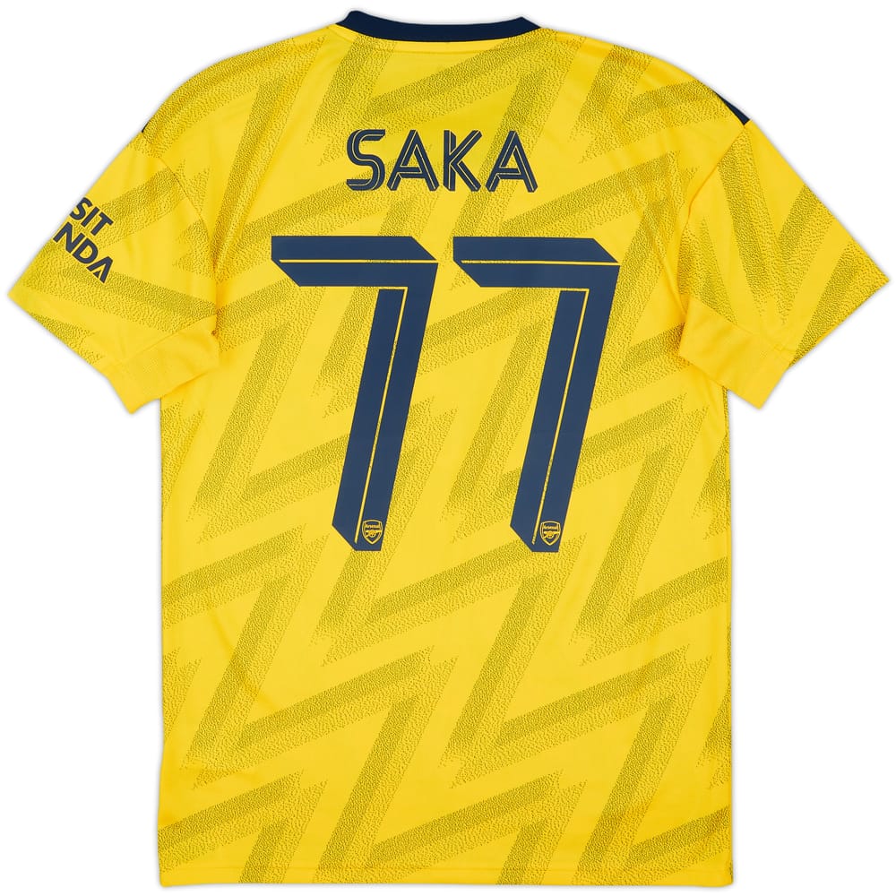 2019-20 Arsenal Away Shirt Saka #77 - 10/10 - (S)