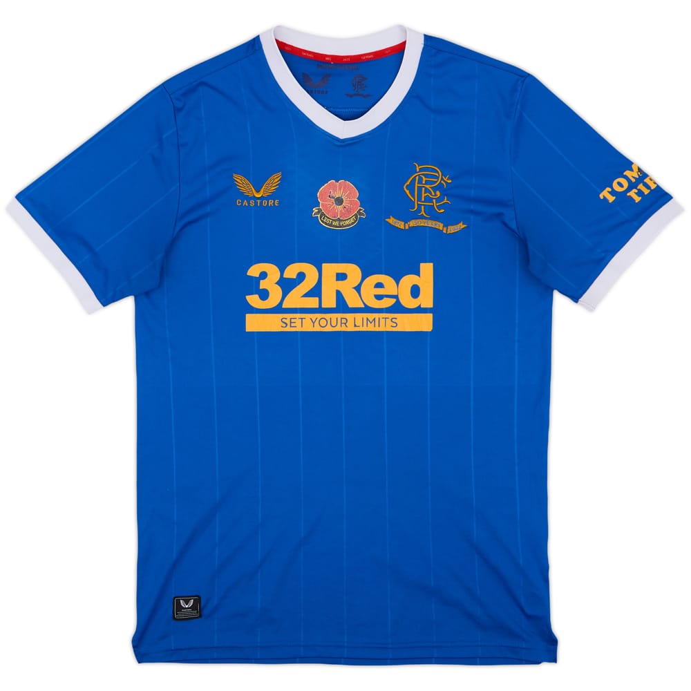 2021-22 Rangers Home Shirt - 5/10 - (L)