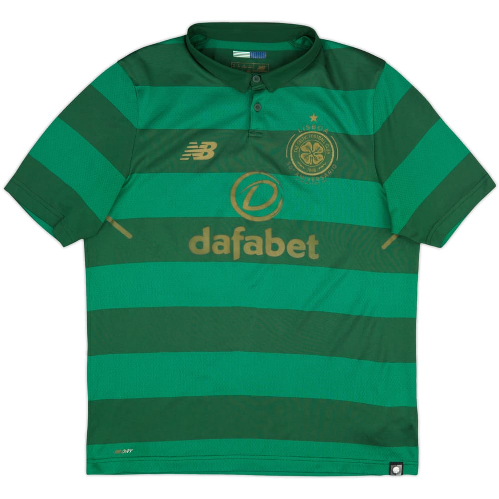 2017-18 Celtic 'Lisbon Lions 50th Anniversary' Away Shirt - 6/10 - (M)